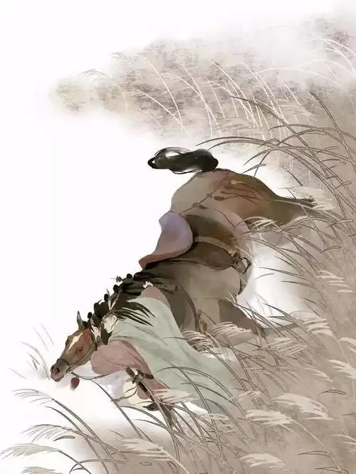 清华才女尧立,她把词牌名画成了美人,美得动人心弦