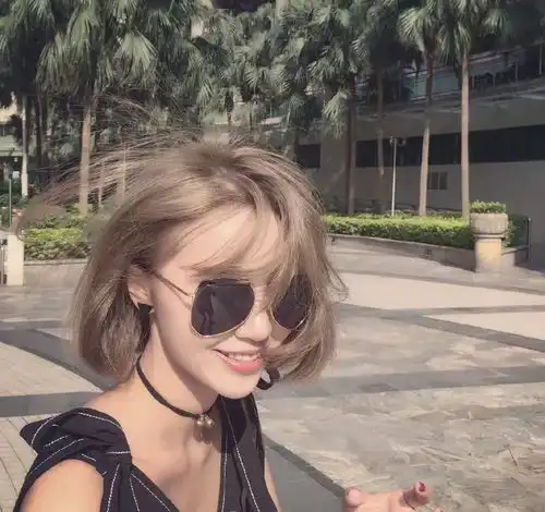 女生头像带花真人细腰