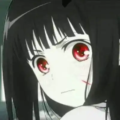 病娇女头像黑暗系二次元病娇头像图片