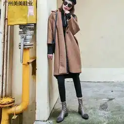 欧洲站2018秋冬新款真皮女式短靴时尚原单外贸日韩英伦女靴欧美高端广州女鞋批发