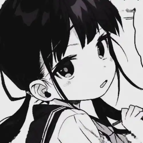 11.01一波丧丧的黑白动漫头像