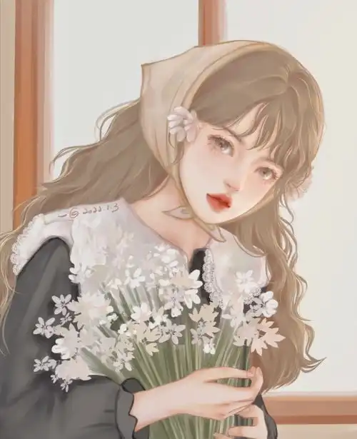 仙女头像卡通可爱脱俗