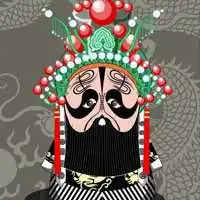 撩人京剧头像动漫男