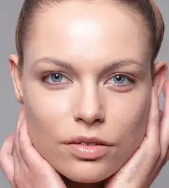 photoshop给国外美女磨皮并还原肤色细腻的细节