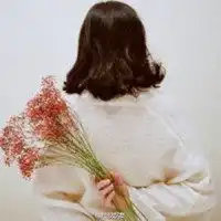 闺蜜头像分开三个人插画二次元森系