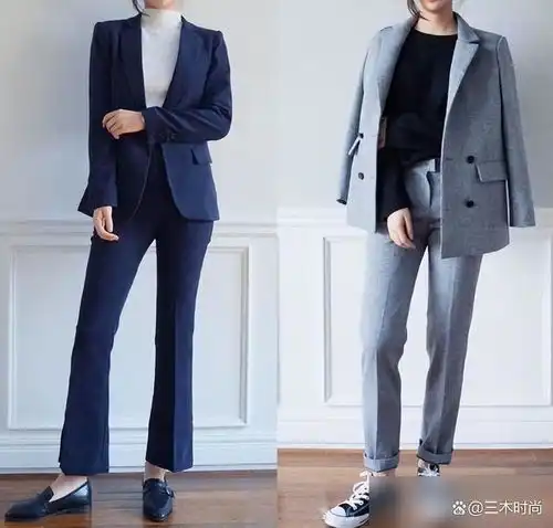 西装,曾经是无数职场女性踏进办公室的标配