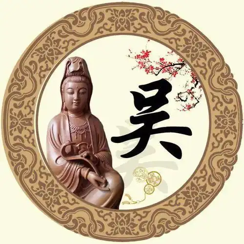 观音头像美图写上大家的姓氏,佛佑众生平安