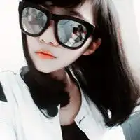 求戴墨镜或眼镜的女生非主流头像