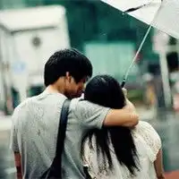 qq头像情侣背影牵手不带字2016我爱你天荒地老不分