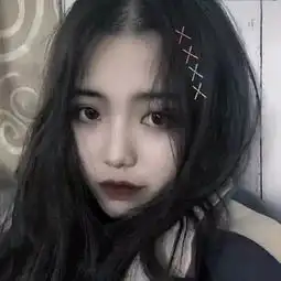 黑暗冷酷真人女头像一组高冷丧系图片