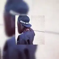 女生头像侧脸霸气戴帽