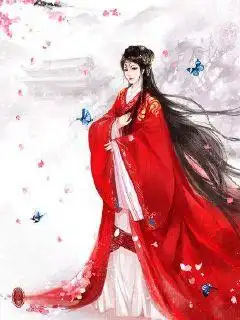 女生红衣古风头像动漫