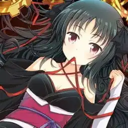 嘴里叼线的可爱少女,动漫头像