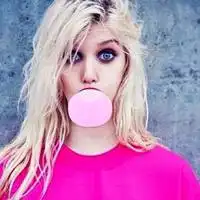 吃泡泡糖的女生头像微信头像图片大全