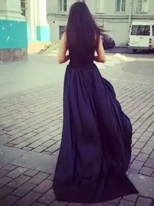 qq头像女生唯美背影高清大图