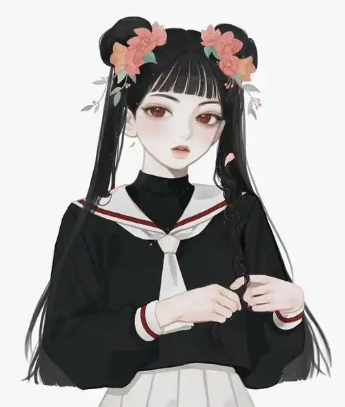 画师dkfhd这种百合风是你喜欢的感觉嘛小姐姐太帅气了吧