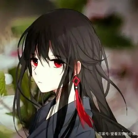 头像漫画女高冷黑白漫画