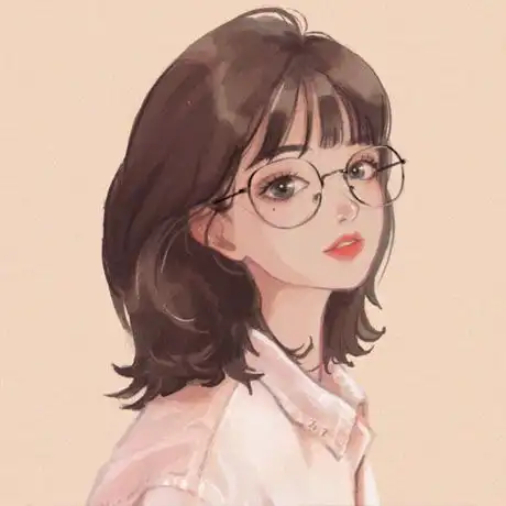 卡通女人味头像图片,独特时尚略带冷艳的微信女生头像