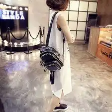 0051春夏季韩版大码印花连衣裙女包臀长裙修身显瘦打底背心裙