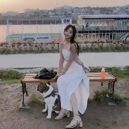 韩国美女模特金度妍福利美照肤白貌美,清纯可人
