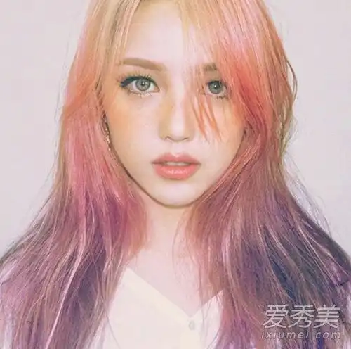 橙色化妆画你是夏天橙汁女孩