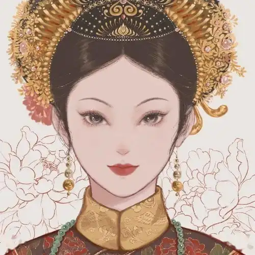 手绘古风闺蜜群头也许所有的事从一开始便是错误