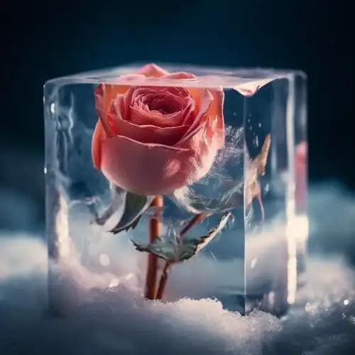 设图七夕情人节优雅浪漫创意唯美玫瑰摄影图摄影