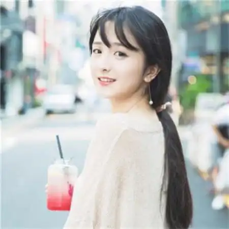 清新青春女生头像,长发时尚特别的有气质的