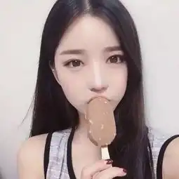 女生头像为了遇见你,晚点都可以