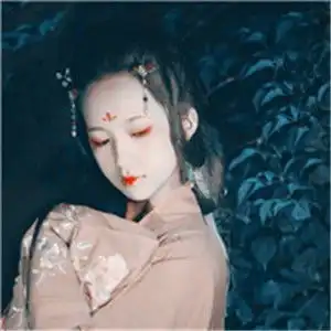 森系清新汉服美女头像,其实汉服我感觉好漂亮