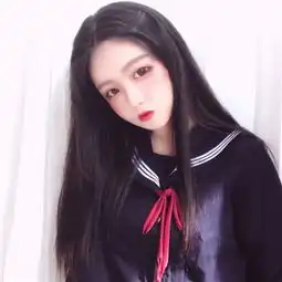 超可爱闺蜜长发头像2018最新看你笑的时候就已经好足够