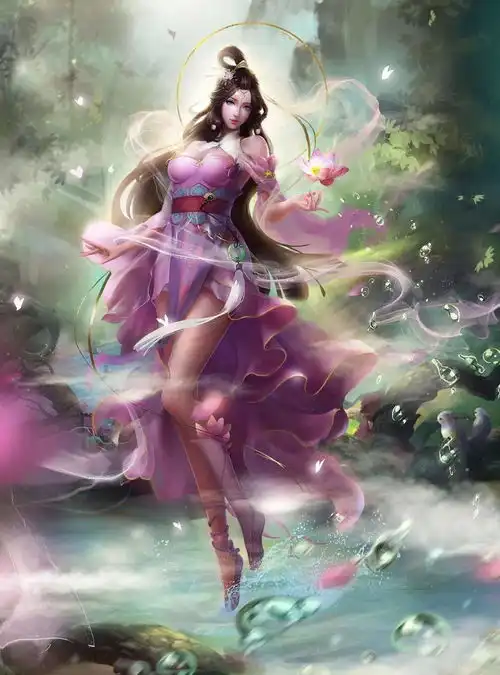 灵动与古韵的古风角色原画素材