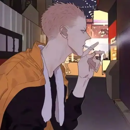 二次元女生抑郁头像男生