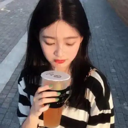 女生头像小清新可爱高清图片长发的美女又好看的