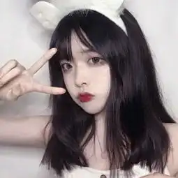 闺蜜头像两人可爱两张配对真人嘟嘴