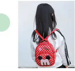 迪阿伦m字母书包儿童幼儿园书包卡通可爱女孩宝宝斜挎包