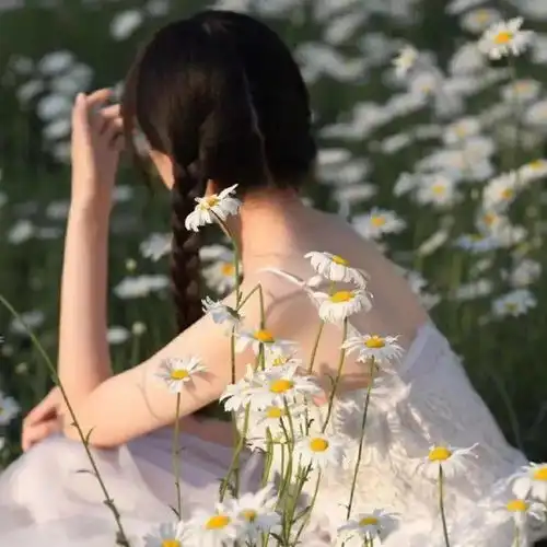 头像可爱女生小孩清新可