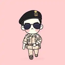 太阳的后裔宋仲基宋慧乔q版饭堆糖,美好生活研究所