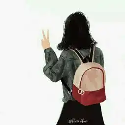 手绘文艺范的动漫女生闺蜜头像卡通动漫头像我要个性网