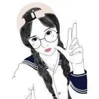 短发女生头像拿花遮脸微信头像图片大全