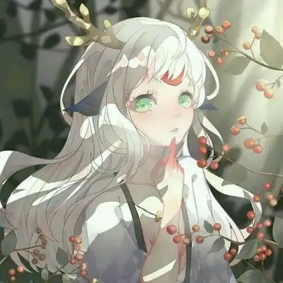 qq头像女生唯美睡趴动漫