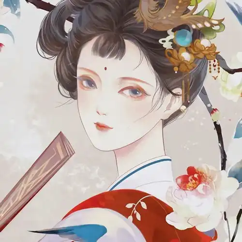 动漫卡通古风女生头像