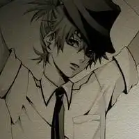 黑白动漫情侣头像