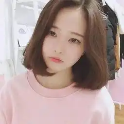 发型中长的微卷lob头就是王道