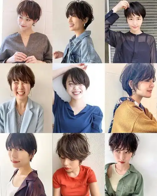 短发女生可以美得优雅也轻快,这些发型值得借鉴,让职场女孩减龄也时尚
