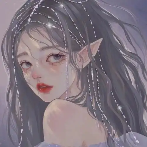 插画女头像系列