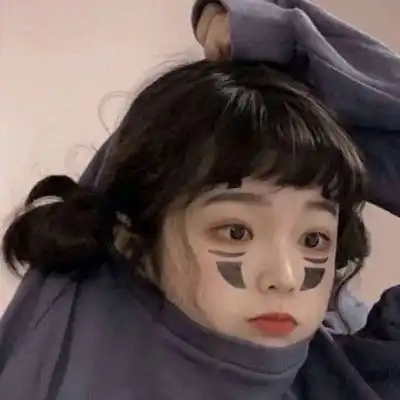 日常搞怪女生沙雕头像可可爱爱没有脑袋