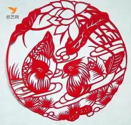 剪纸美女头像延川剪纸