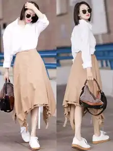 宋茜私服穿搭被争相模仿,基础款也能穿的很时髦