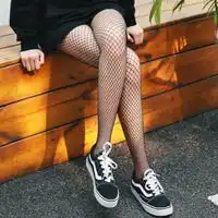渔网女头像穿渔网丝袜女生头像